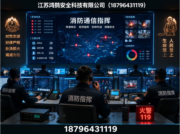 淄博智慧消防系统展示图